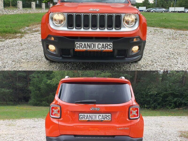Jeep Renegade 1.4T 140KM # LIMITED # Navi # Skóra # KeyLess # Super Stan !!! I (2014-)