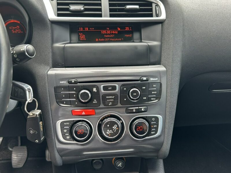Citroen C4 1.6 HDI 116KM Półskóry Masaże 2xklimatronic Podgrzewane fotele II (2010-)