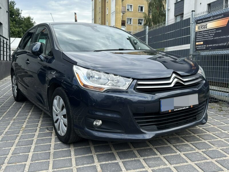 Citroen C4 1.6 HDI 116KM Półskóry Masaże 2xklimatronic Podgrzewane fotele II (2010-)