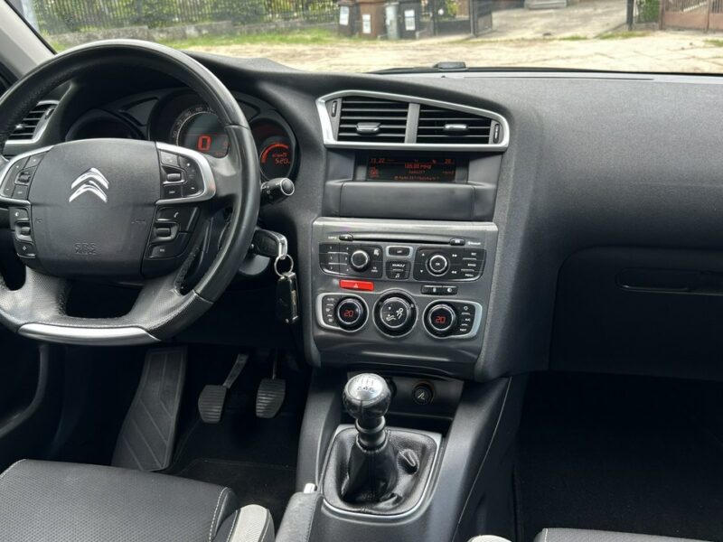Citroen C4 1.6 HDI 116KM Półskóry Masaże 2xklimatronic Podgrzewane fotele II (2010-)