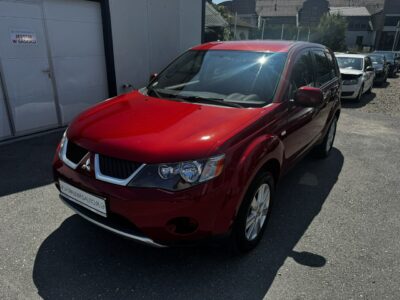 Mitsubishi Outlander Raty/Zamiana Gwarancja 4x4 7 osób skórzana tapicerka zadbany zobacz II (2006-2013)