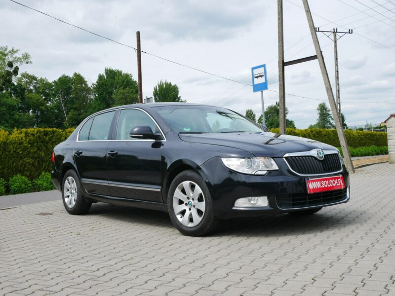 Škoda Superb 1.8TSI 160KM Elegance Liftback -Skóra -Elektr. fot -Szyber -Navi -Hak II (2008-2015)