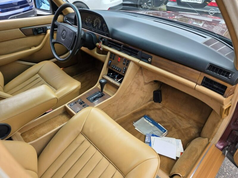 Mercedes W126 300 SDL 3.0 Turbo Diesel 147 KM, Long, El. Fotele, Klimatyzacja, ALU