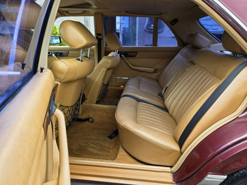 Mercedes W126 300 SDL 3.0 Turbo Diesel 147 KM, Long, El. Fotele, Klimatyzacja, ALU
