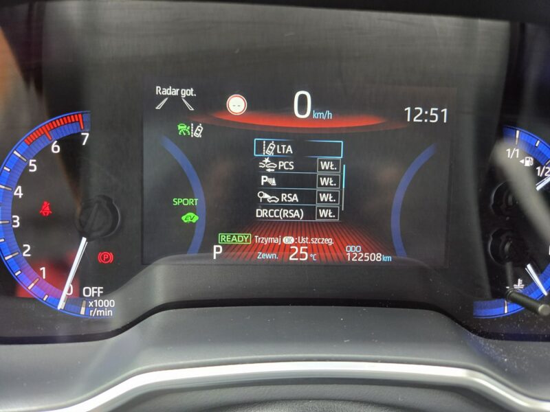 Toyota Corolla 1.8 HSD 122KM Salon PL LPG Vat 23% Distronic Kamera Ast. pasa E21 (2019-)