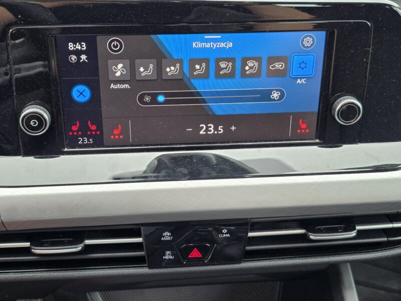 Volkswagen Golf 2021 Tylko Salon Polska Bezwypadkowe 1Właściciel GWARANCJA VIII (2020-)