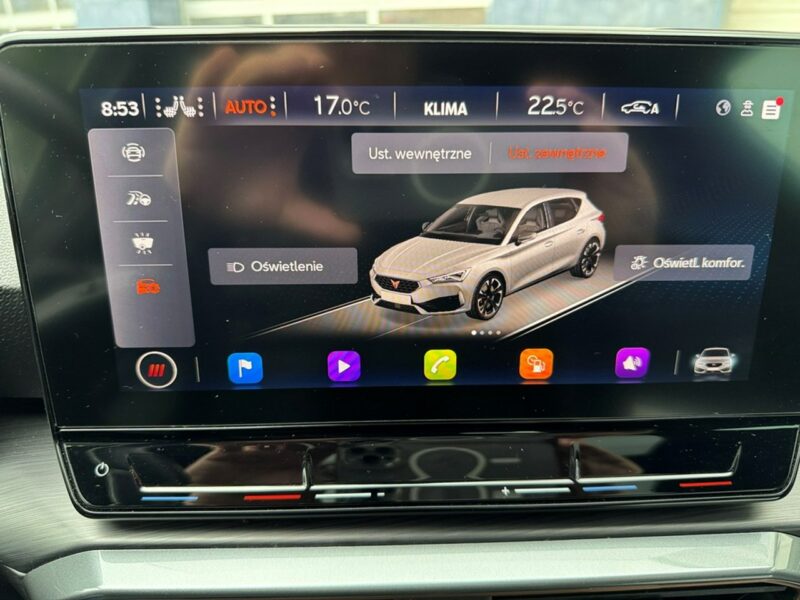 Cupra Leon Pisemna Gwarancja 12 miesięcy