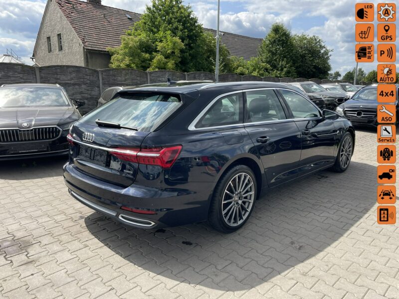 Audi A6 Avant Quattro Podgrzewanie 4-Stref Pamięć 286KM C8 (2018-)