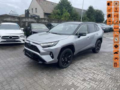 Toyota RAV-4 Automat 4x4 Hybryda Podgrzewanie Kamera Skóra 222KM V (2018)