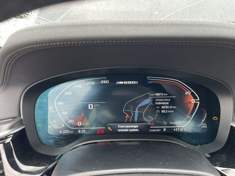 BMW M550i M550i XDrive Mpakiet Klimatronik: 4 str. Skóra 530KM G30/G31 (2017-)