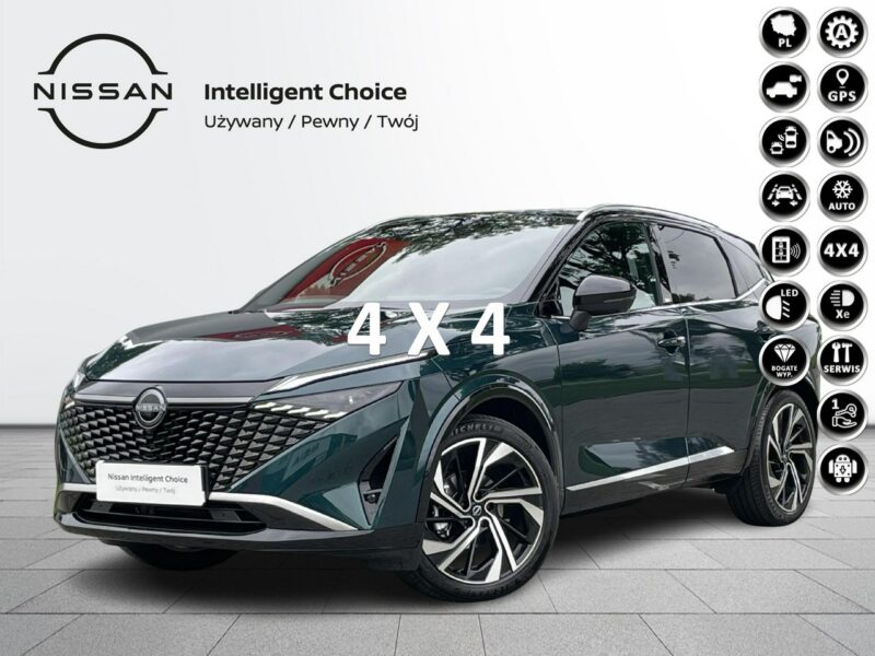 Nissan Qashqai 1.3 DIG-T mHEV 4x4 Tekna+ Xtronic/SalonPolska/1Właściciel/Stan idealny III (2021-)
