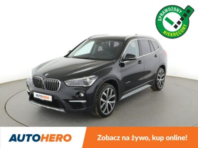 BMW X1 25d Automat xDrive xLine Panorama Nawigacja Tempomat Grzane Fotele PDC II (F48) (2015-)