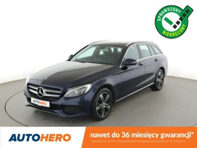 Mercedes C 200 full LED navi półskóra panorama Burmester kamera el. regulowane i grza W205 (2014-2021)