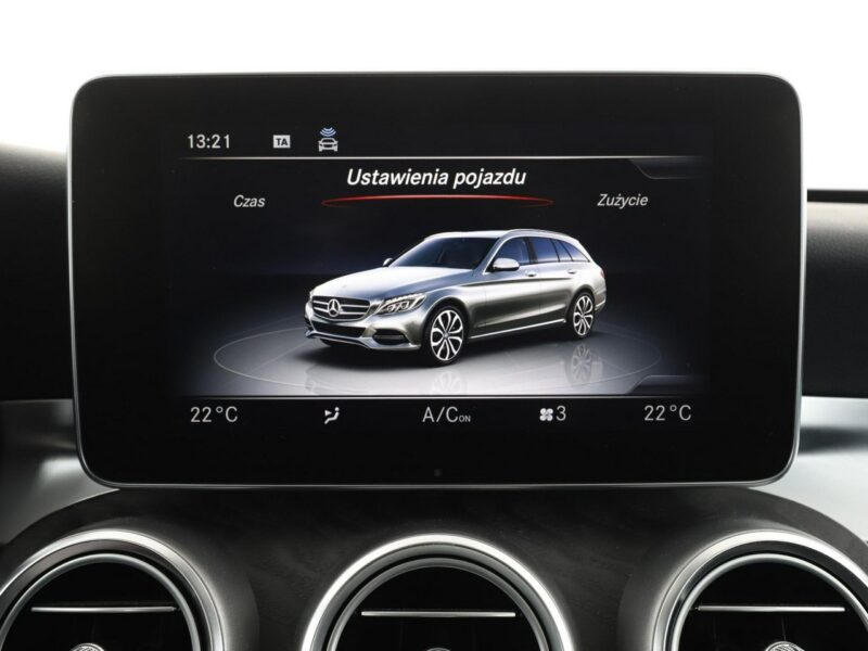 Mercedes C 200 full LED navi półskóra panorama Burmester kamera el. regulowane i grza W205 (2014-2021)