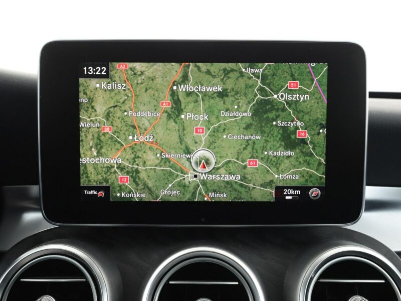 Mercedes C 200 full LED navi półskóra panorama Burmester kamera el. regulowane i grza W205 (2014-2021)