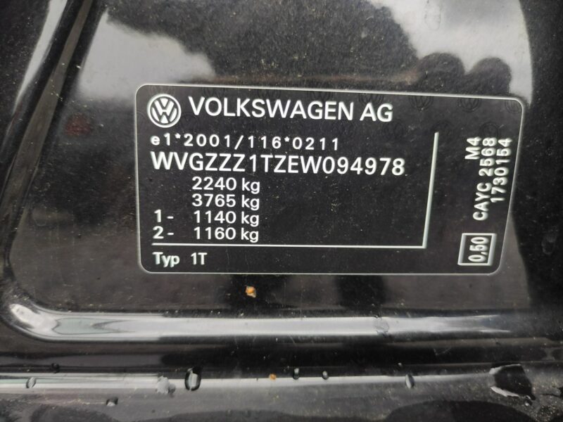 Volkswagen Touran Zadbany i ekonomiczny. Polecam II (2010-2015)