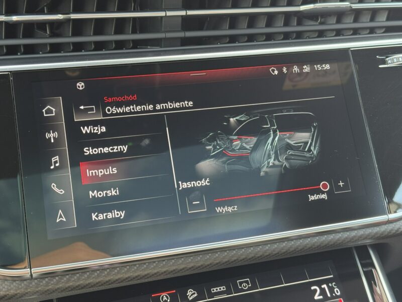 Audi RS Q8 4.0 V8 600KM Salon PL Bezwypadkowy Full Opcja Na Gwarancji Super Stan