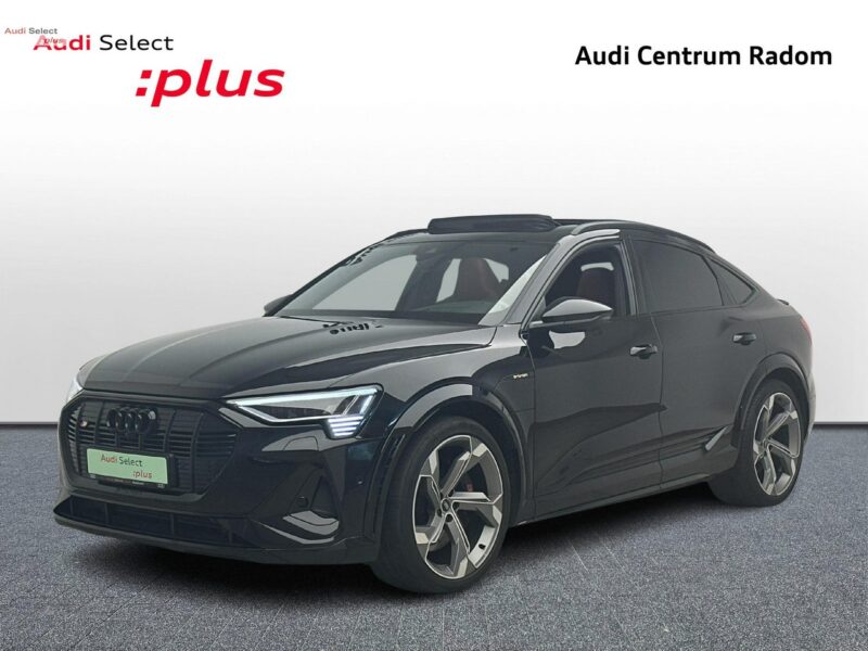 Audi e-tron S 503KM Sportback Virtual DigitalMatrix Kamery360 Pneumatyka ACC