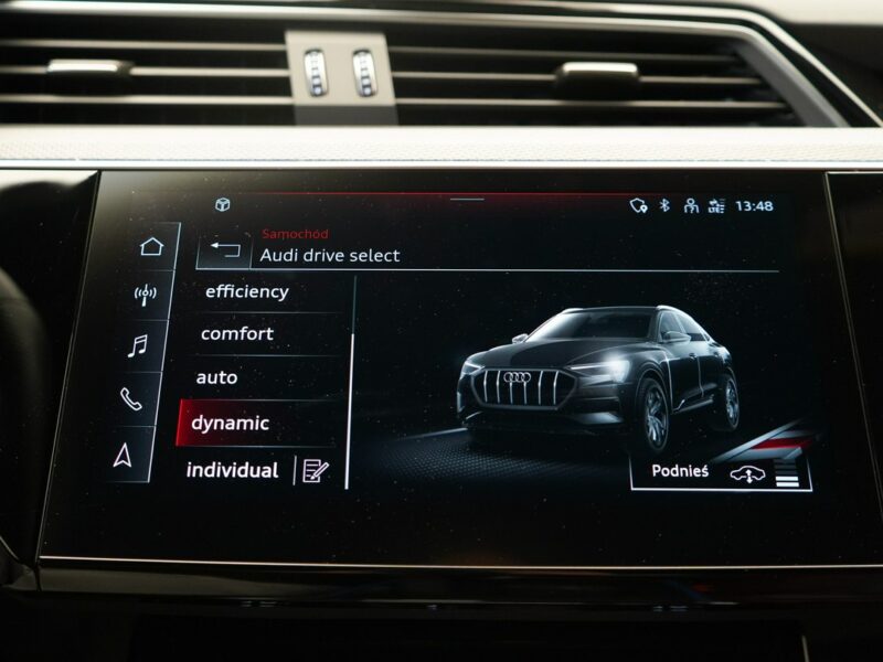 Audi e-tron S 503KM Sportback Virtual DigitalMatrix Kamery360 Pneumatyka ACC