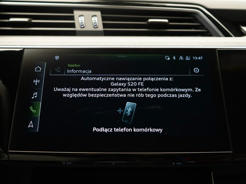 Audi e-tron S 503KM Sportback Virtual DigitalMatrix Kamery360 Pneumatyka ACC