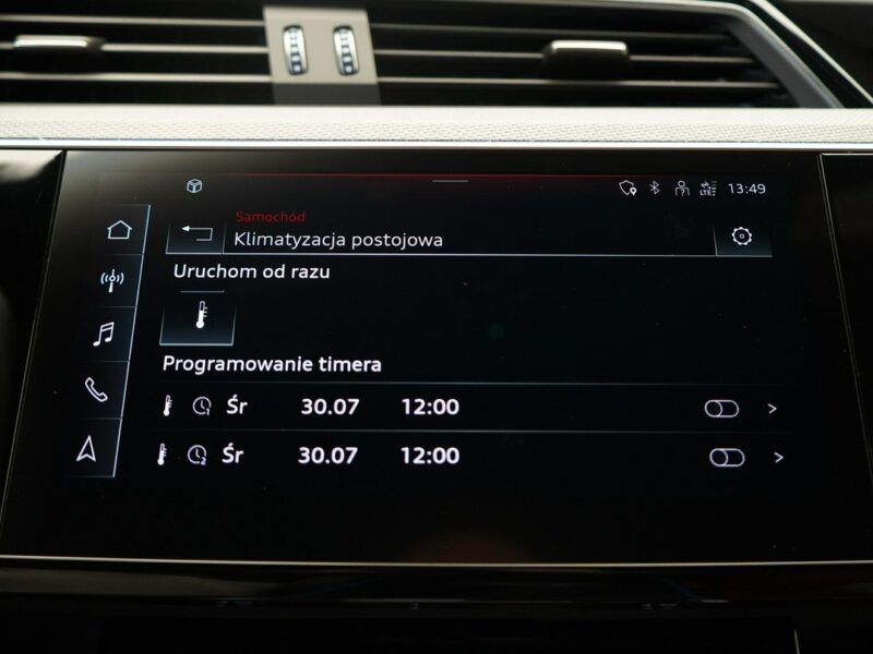 Audi e-tron S 503KM Sportback Virtual DigitalMatrix Kamery360 Pneumatyka ACC