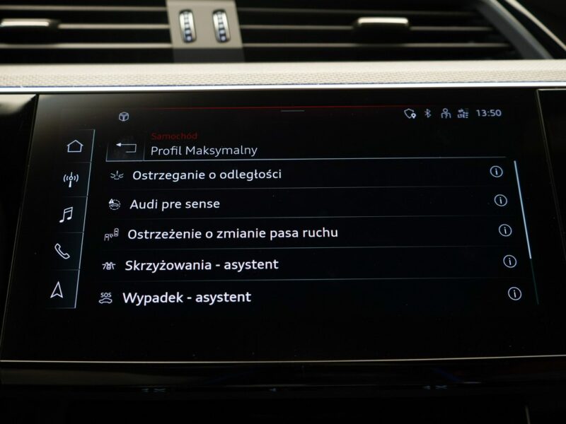 Audi e-tron S 503KM Sportback Virtual DigitalMatrix Kamery360 Pneumatyka ACC