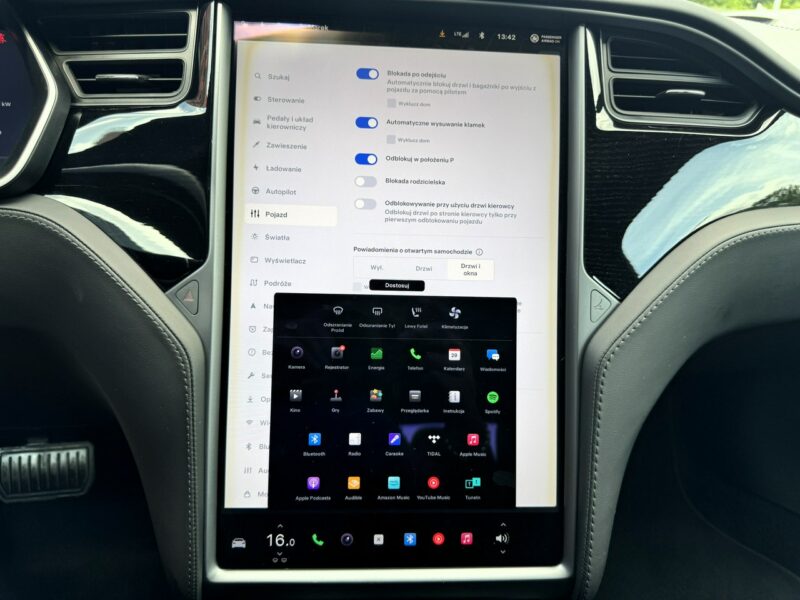 Tesla Model S Gwarancja Tesla do 2026, Europa, Bez wypadek, x2 kluczyk, FV-23%