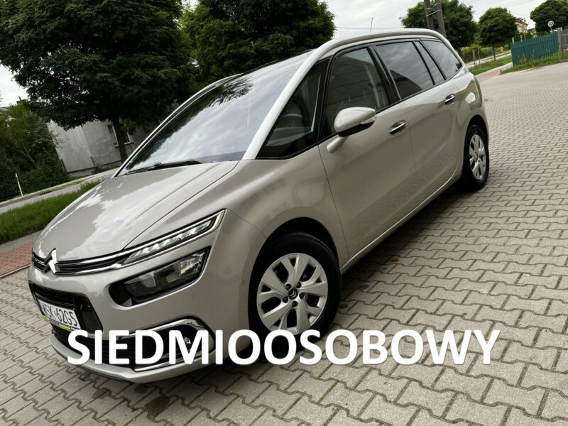 Citroen C4 Grand Picasso Citroen C4 Grand Picasso 1.6Hdi 2017 Navi Kamera Cofania Panorama Dach II (2013-)