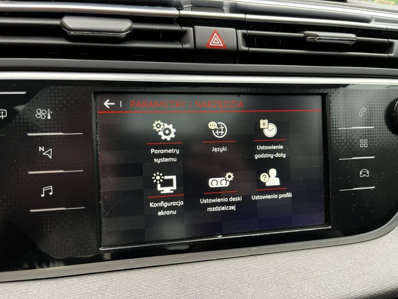 Citroen C4 Grand Picasso Citroen C4 Grand Picasso 1.6Hdi 2017 Navi Kamera Cofania Panorama Dach II (2013-)