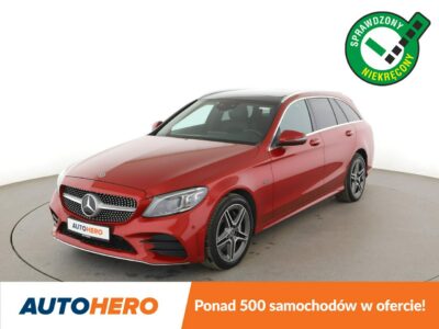 Mercedes C 300 PHEV AMG Line multibeam LED panorama virtual cocpit skóra/alcantara W205 (2014-2021)