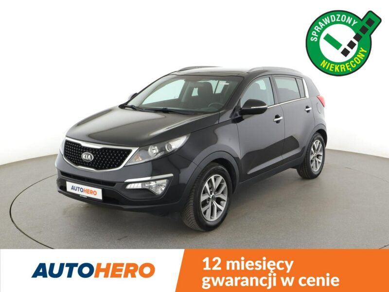 Kia Sportage LPG niski przebieg navi klima-auto PDC-kamera tempomat panorama III (2010-2015)
