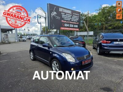 Suzuki Swift 1.5 Benzyna 102 KM, Automat, Klimatyzacja, Grzane Fotele, Alufelgi IV (2004-2010)