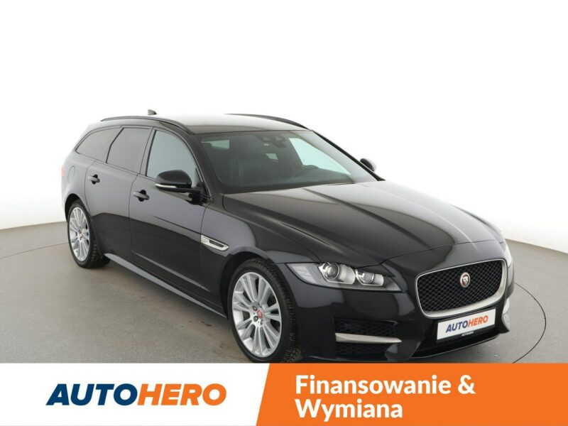 Jaguar XF 20d SportBreak Automat R-Sport Navi Tempomat Grzane Fotele Bixenon Kam X260 (2015-)