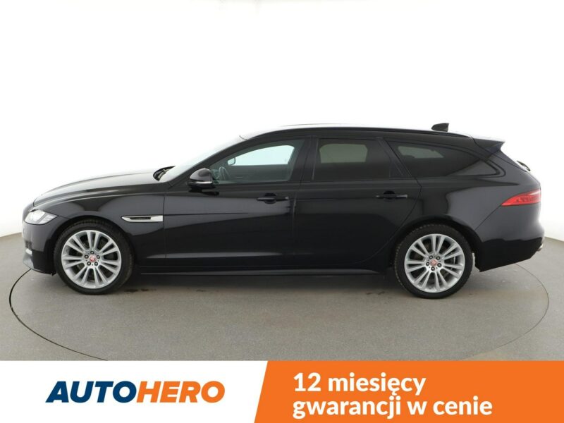 Jaguar XF 20d SportBreak Automat R-Sport Navi Tempomat Grzane Fotele Bixenon Kam X260 (2015-)