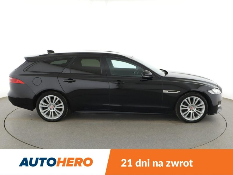 Jaguar XF 20d SportBreak Automat R-Sport Navi Tempomat Grzane Fotele Bixenon Kam X260 (2015-)