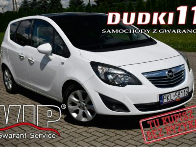 Opel Meriva 1.7 Diesel. Panorama Dach.Pół-Skóry.Wideo Rejestrator.Klimatronic 2 st II (2010-)