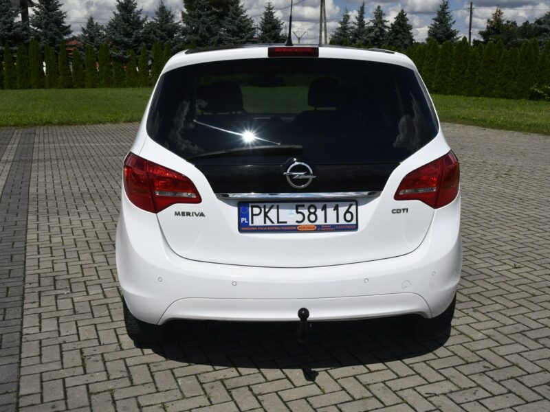 Opel Meriva 1.7 Diesel. Panorama Dach.Pół-Skóry.Wideo Rejestrator.Klimatronic 2 st II (2010-)