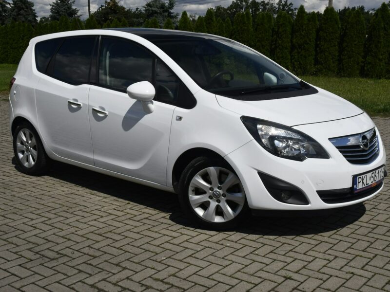 Opel Meriva 1.7 Diesel. Panorama Dach.Pół-Skóry.Wideo Rejestrator.Klimatronic 2 st II (2010-)