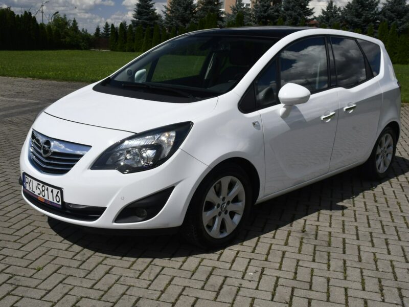 Opel Meriva 1.7 Diesel. Panorama Dach.Pół-Skóry.Wideo Rejestrator.Klimatronic 2 st II (2010-)