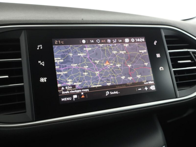 Peugeot 308 navi klima auto kamera i czujniki parkowania T9 (2014-2021)