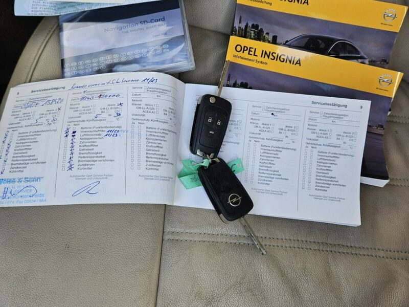 Opel Insignia Opłacona Zadbana Serwisowana Bogato Wyposażona 1 WŁ Po Serwisie A (2008-2017)
