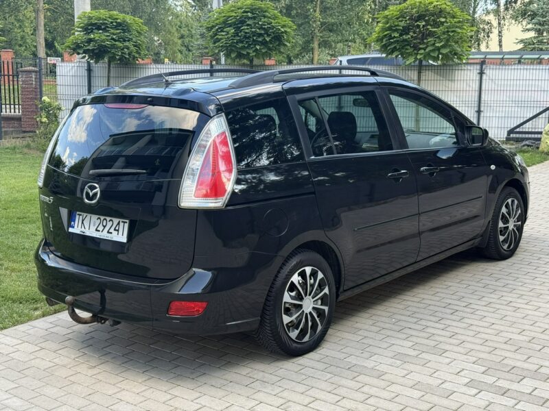 Mazda 5 2.0 Benzyna | Serwisowany | Gwarancja | Bogate wyposażenie | I (2005-2010)