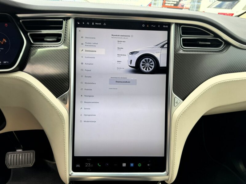 Tesla Model X Auto pilot, Europa, Kamera, Ładowarka, LED, x2 kluczyk, FV-23%