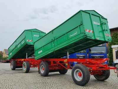 Przyczepa transportowa Krone KRONE DK225 / 16 Przyczepa Krone wywrotka 3 stronna kipper 16 t DMC