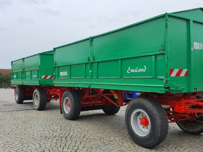 Przyczepa transportowa Krone KRONE DK225 / 16 Przyczepa Krone wywrotka 3 stronna kipper 16 t DMC