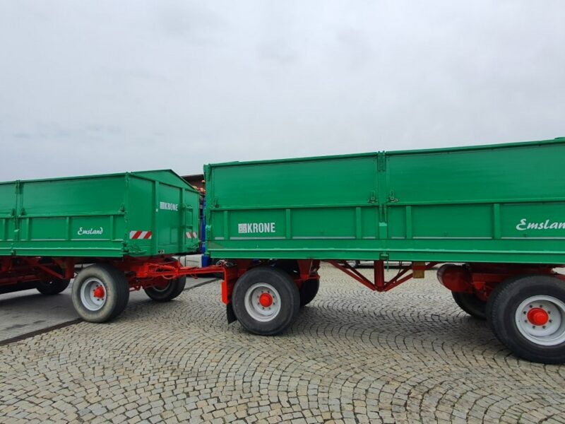 Przyczepa transportowa Krone KRONE DK225 / 16 Przyczepa Krone wywrotka 3 stronna kipper 16 t DMC