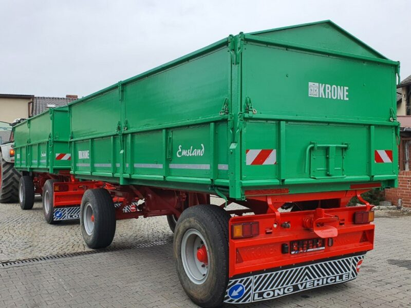 Przyczepa transportowa Krone KRONE DK225 / 16 Przyczepa Krone wywrotka 3 stronna kipper 16 t DMC