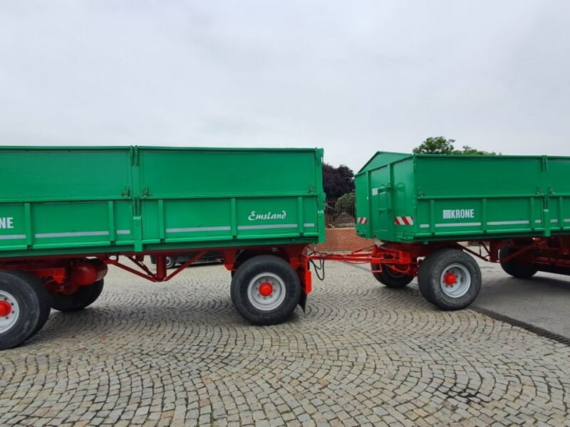 Przyczepa transportowa Krone KRONE DK225 / 16 Przyczepa Krone wywrotka 3 stronna kipper 16 t DMC