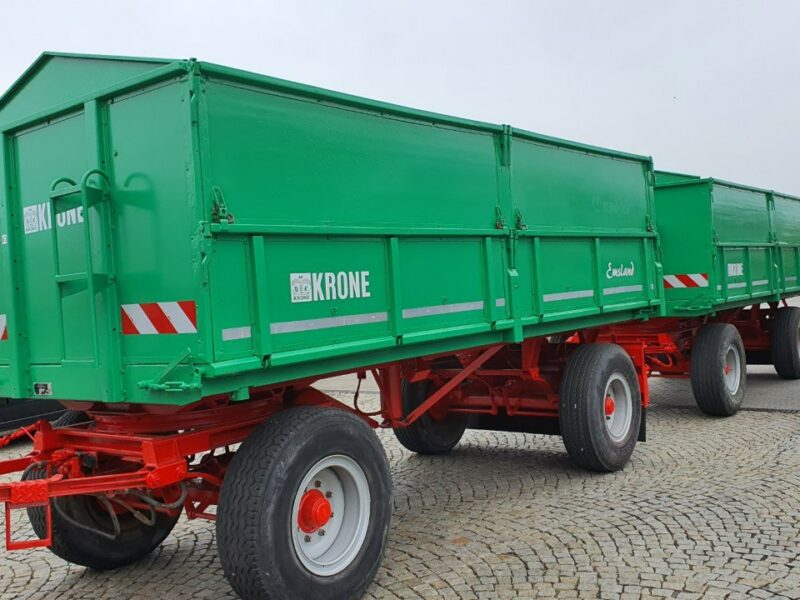Przyczepa transportowa Krone KRONE DK225 / 16 Przyczepa Krone wywrotka 3 stronna kipper 16 t DMC