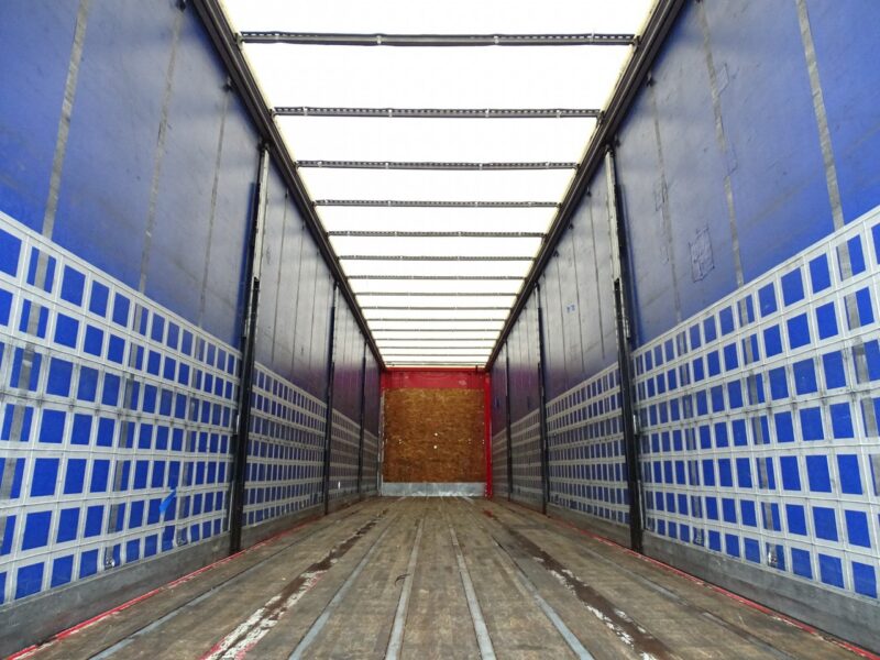 firana Fruehauf Firanka Zsuwany Dach Naczepa FRUEHAUF Sprowadzona Osie SAF, MEGA, Możliwość zmiany kół